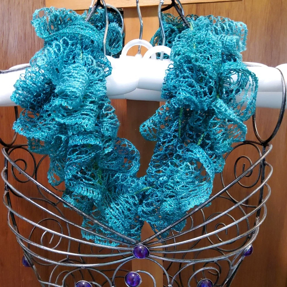Boa Neck Scarf That Sparkles